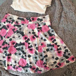 Floral skirt
